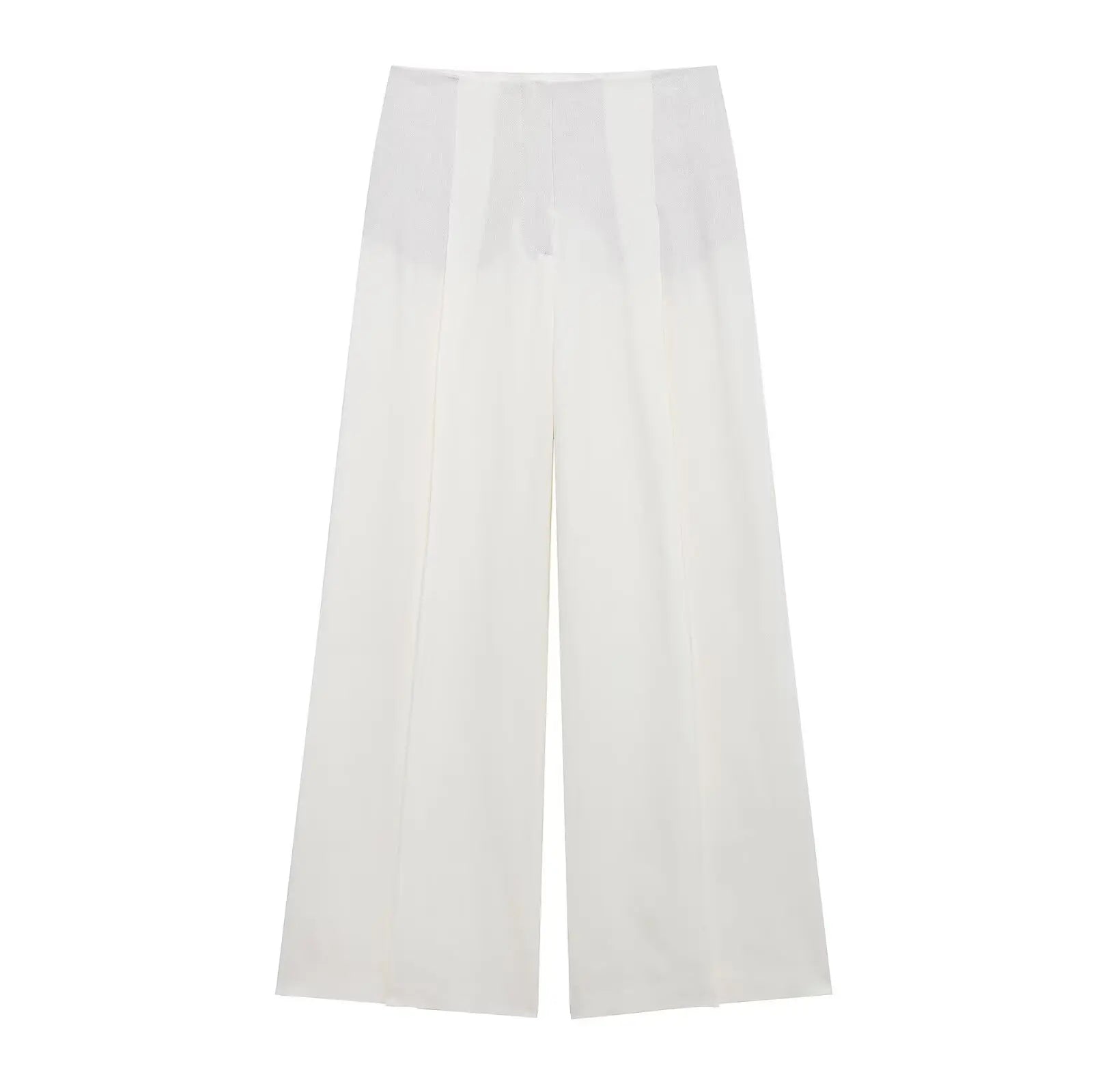 Conjunto de Blazer com Laço e Calça Cintura Alta – Elegância Sofisticada para a Meia-Estação