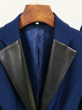 Conjunto Blazer Com cinto couro - Alfaiataria