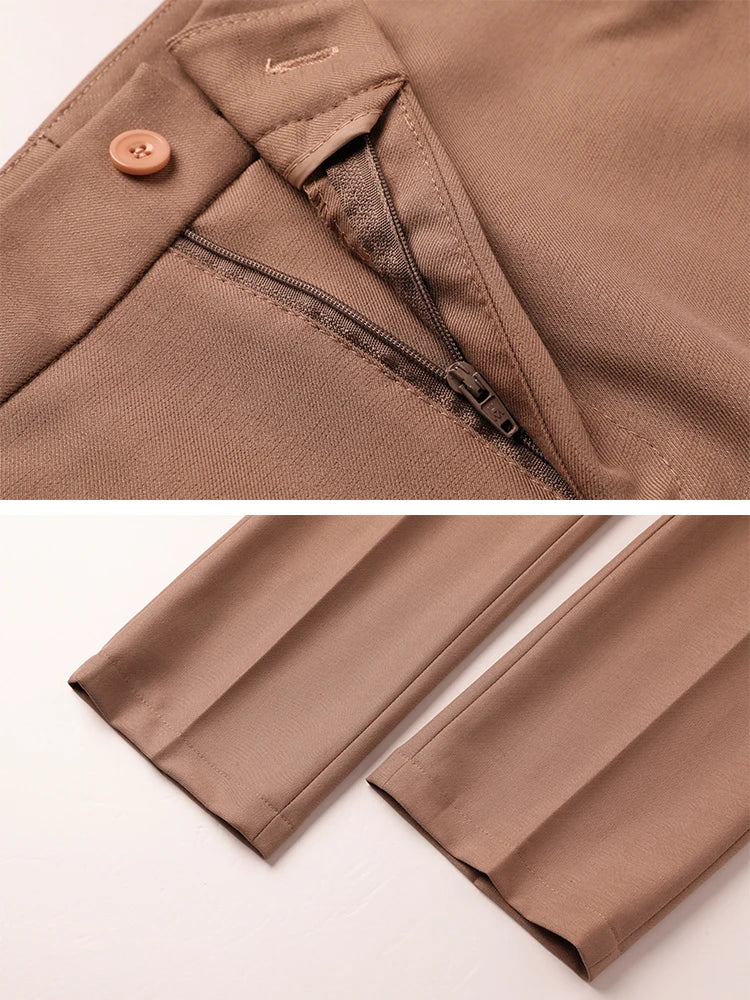 Conjunto elegante Blazer e calça alfaiataria