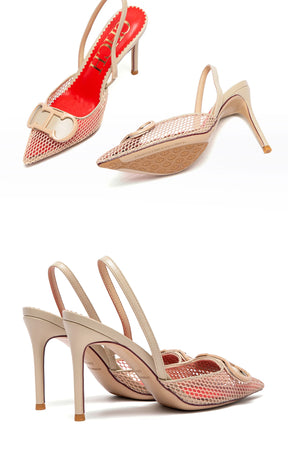 Sandálias CHCH de Salto Alto – 9cm, Elegância e Conforto