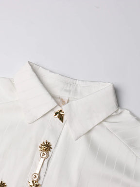 Camisa Com detalhes - Alta Moda