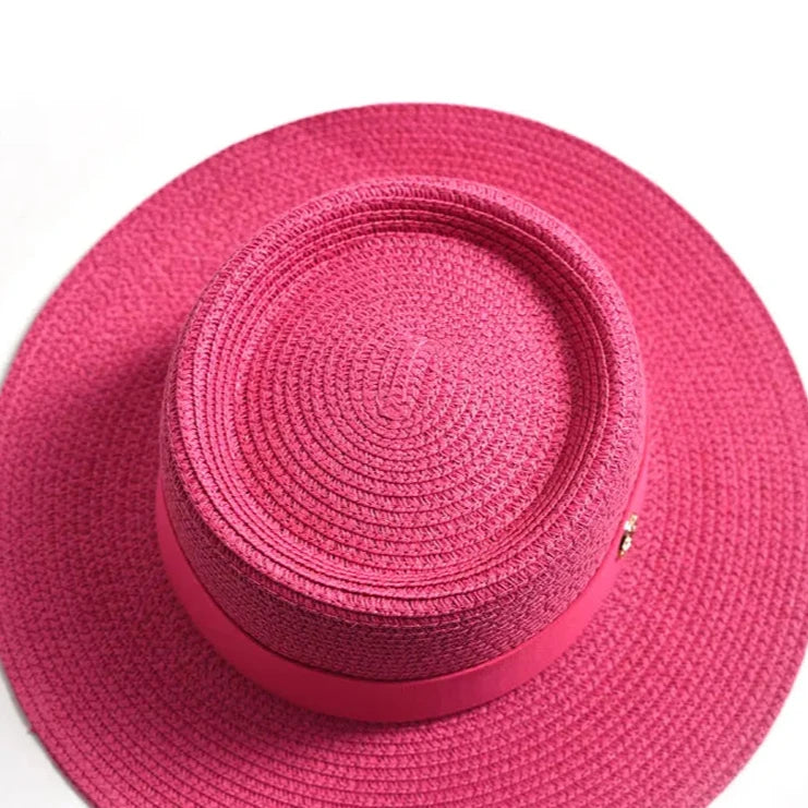 Chapéu Palha - Designe sofisticado e elegante