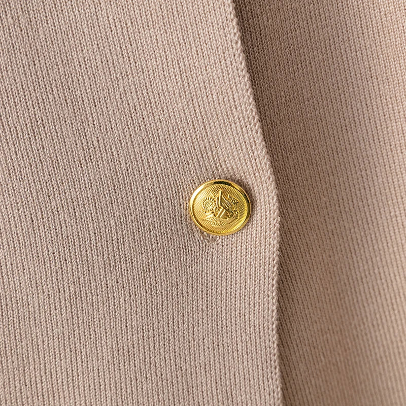 Conjunto Feminino em Tricô – Cardigan Casual com Calça