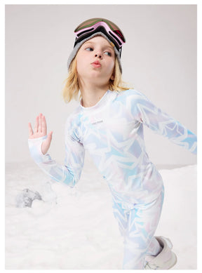 Conjunto Térmico Infantil Ultra Suave: Camada Base de Secagem Rápida