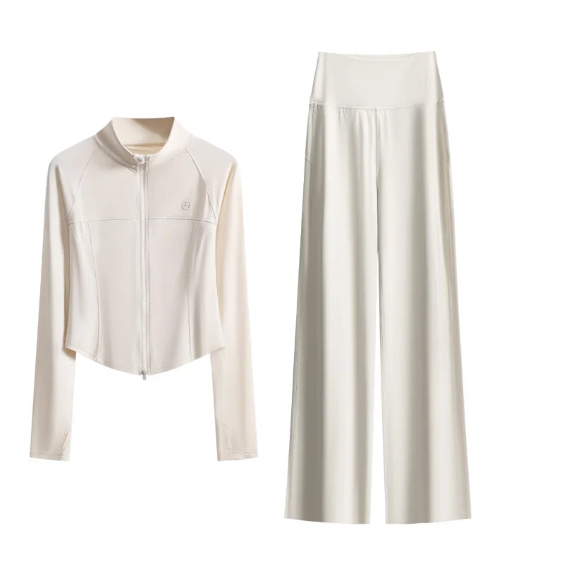 Duo Casual Sofisticado: Conjunto Versátil para Trânsito e Lazer