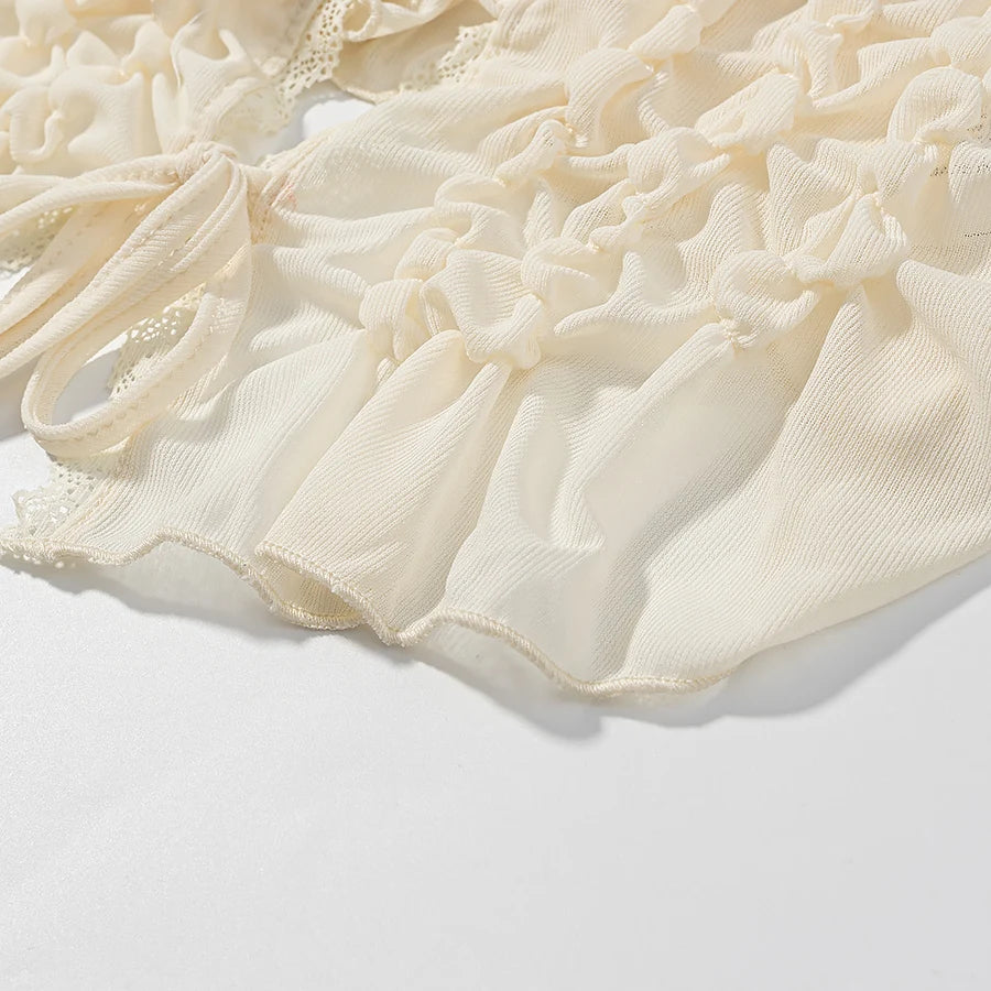 Top Modelo Escultural com Drapeado Delicado e Decote em V – Silhueta Elegante e Ajuste Modelado