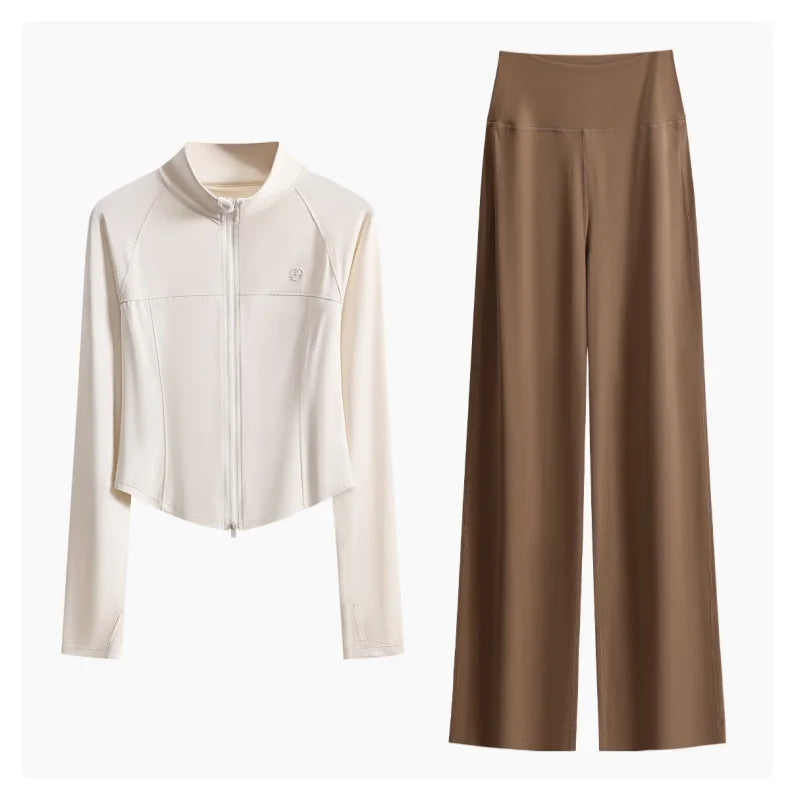 Duo Casual Sofisticado: Conjunto Versátil para Trânsito e Lazer