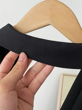 Vestido Com Laço Costas - Estruturado Alfaiataria