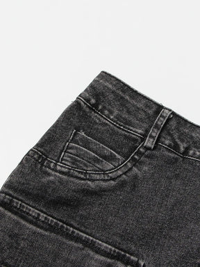 Conjunto Jeans top e saia cargo  - Novidade