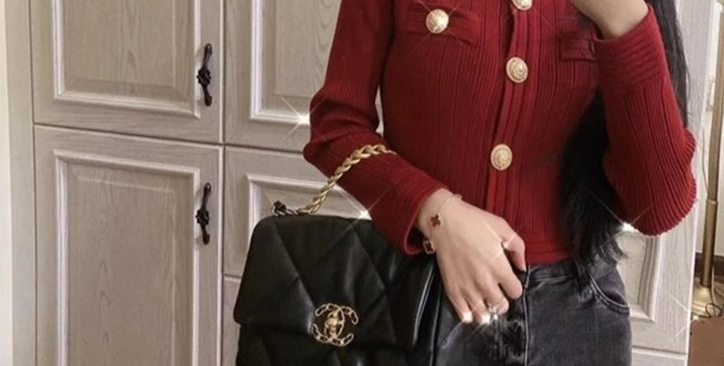 Cardigan Modal Com botões -