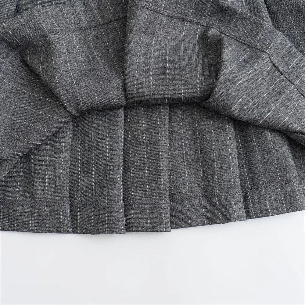 Conjunto Blazer e Saia Alfaiataria - Novidade