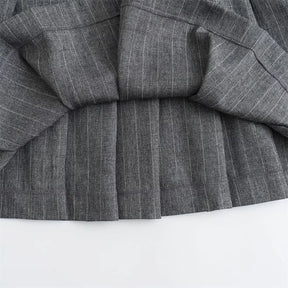 Conjunto Blazer e Saia Alfaiataria - Novidade