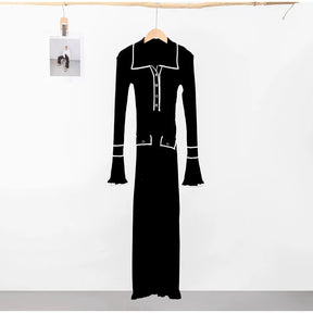 Vestido Tricô Detalhe manga - Novidade