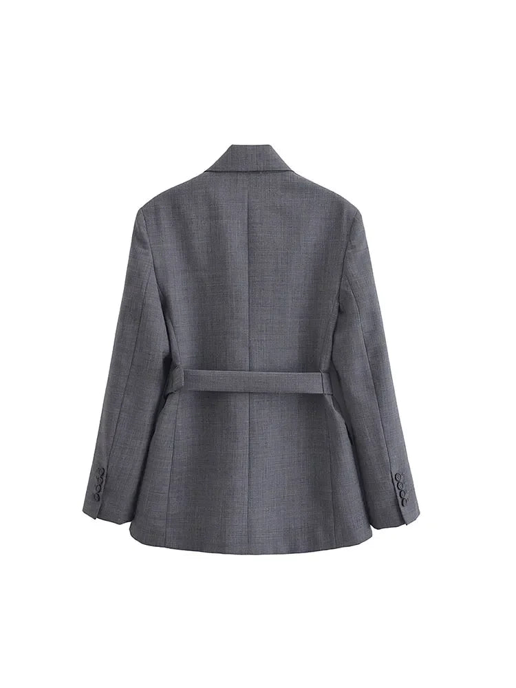 Conjunto Blazer e Saia Alfaiataria - Novidade