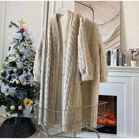 Sobretudo Blusão Tricô Super Quente