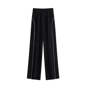Conjunto Esportivo 2 Peças – Jaqueta de Manga Longa e Calça Pantalona Conforto Total