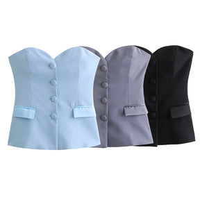 Corset Alfaiataria - Clássico e elegante