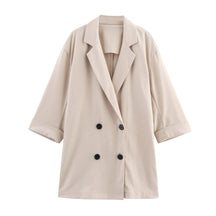 Conjunto Alfaiataria Moderna – Blazer com Botões Duplos e Calça Wide Leg