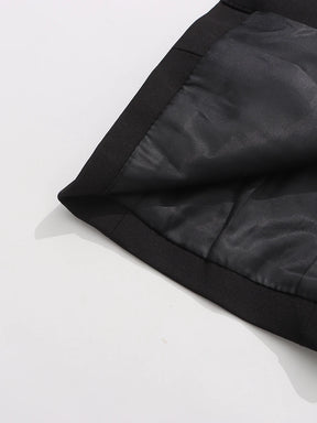 Conjunto de Alfaiataria Escultural com Blazer e Calça com Cristais