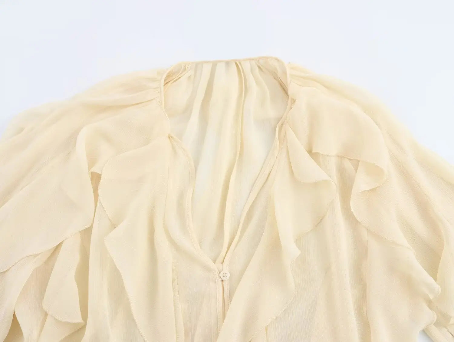 Blusa com Babados e Amarração – Leveza e Estilo para o Dia a Dia