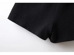 Shorts saia Alfaiataria sofisticado - Novidade