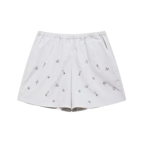 Conjunto Bordado com cristais - shorts e camisa
