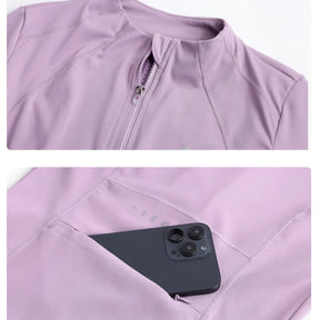 Conjunto Esportivo 2 Peças – Jaqueta de Manga Longa e Calça Pantalona Conforto Total
