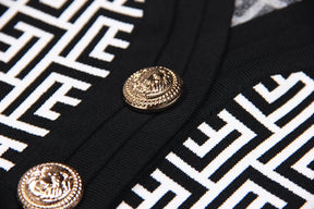 Cardigan Luxo Com monograma