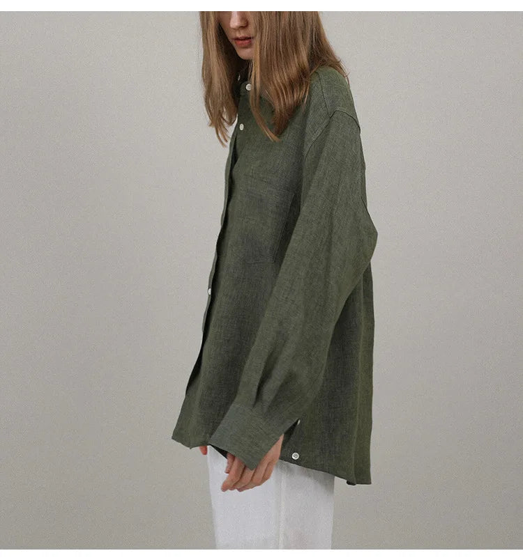 Camisa 100% linho - Novidade