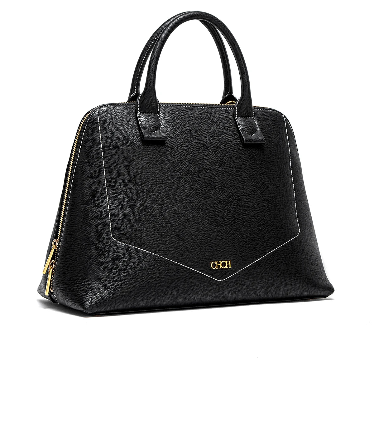 Bolsa CHCH Estruturada de Ombro com Amplo Espaço Interno e Acabamento Sofisticado