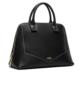 Bolsa CHCH Estruturada de Ombro com Amplo Espaço Interno e Acabamento Sofisticado