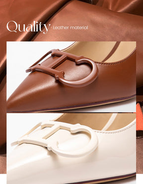 Scarpin CHCH Feminino com Salto Alto e Fivela Metálica – Elegância para Festas e Eventos