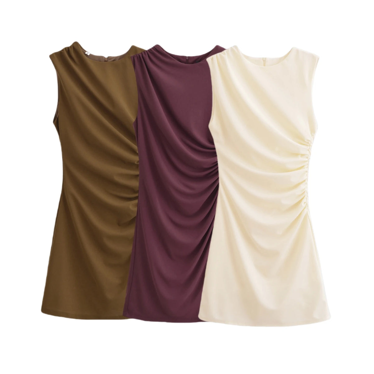 Vestido Sem Mangas Ajuste perfeito ao Corpo – Design Chique e Versátil