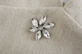 Vestido Linho bordado - Novidade