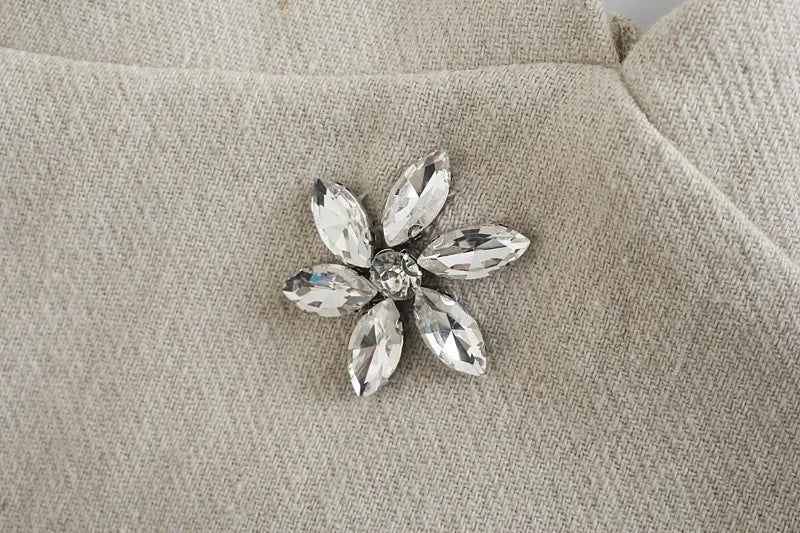 Vestido Linho bordado - Novidade