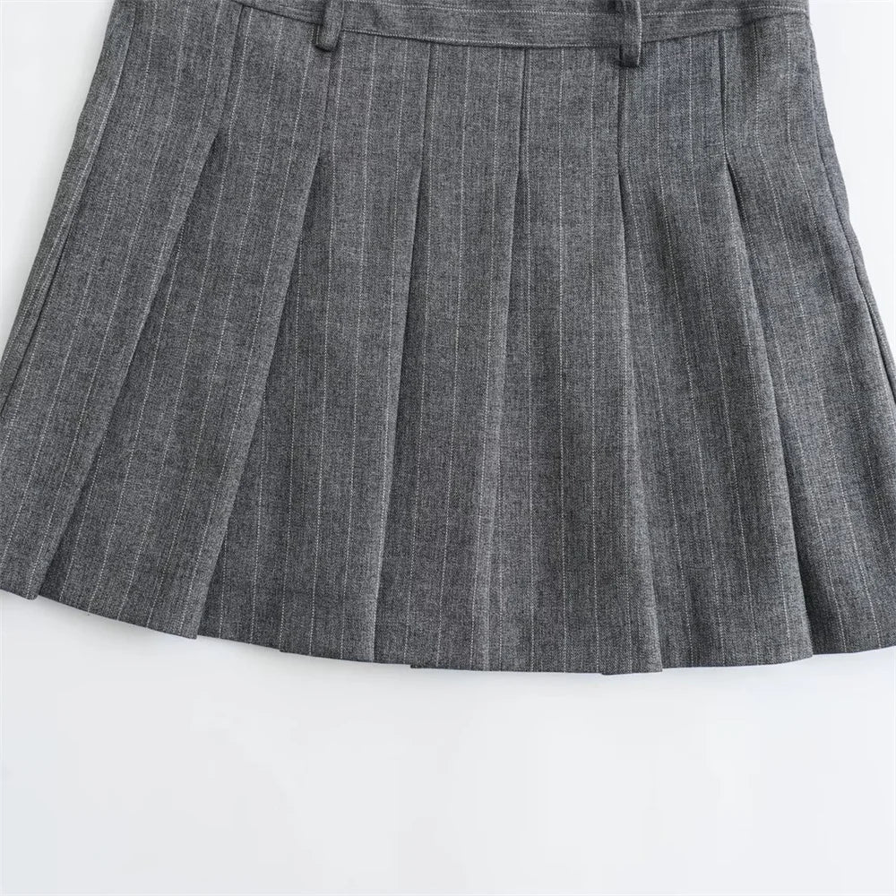 Conjunto Blazer e Saia Alfaiataria - Novidade