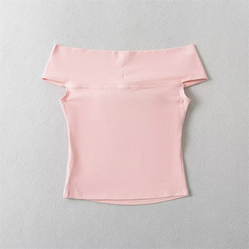 Camiseta Feminina com Torção Frontal – Estilo e Versatilidade para o Verão