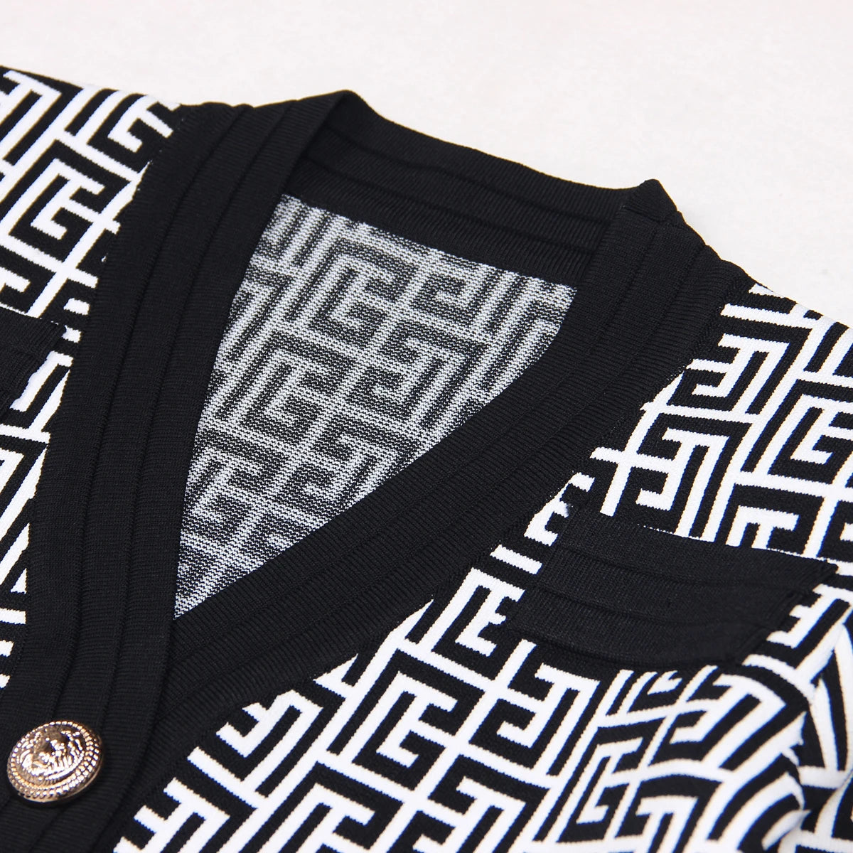 Cardigan Luxo Com monograma