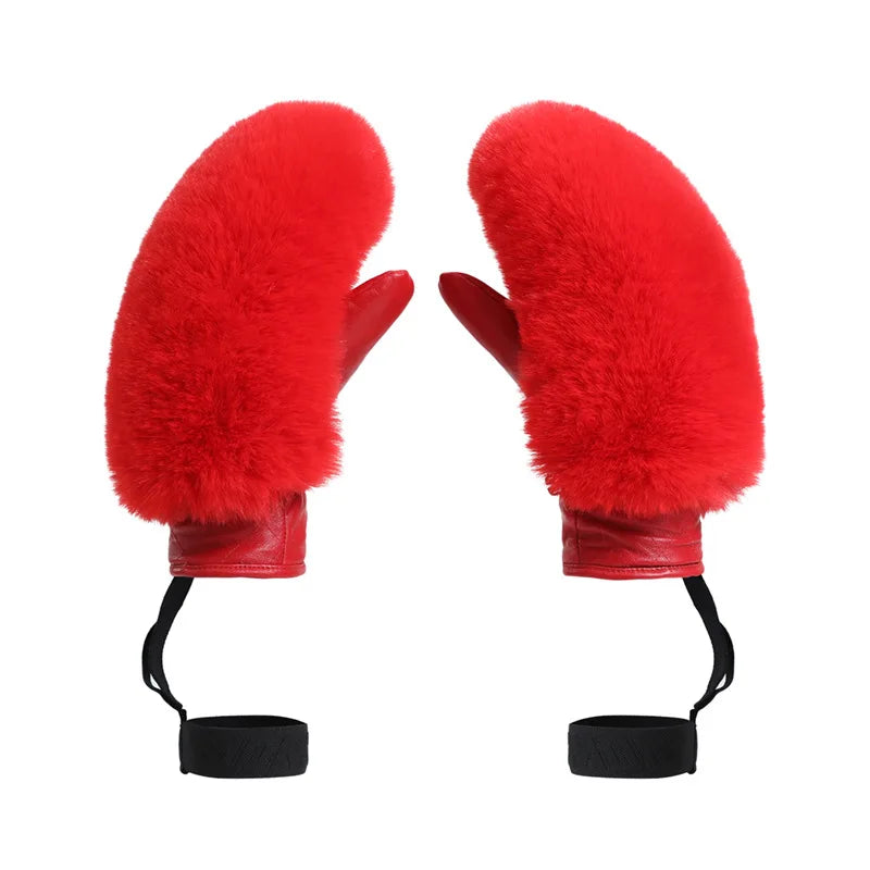 Luvas para Neve com Proteção Térmica e Forro Plush