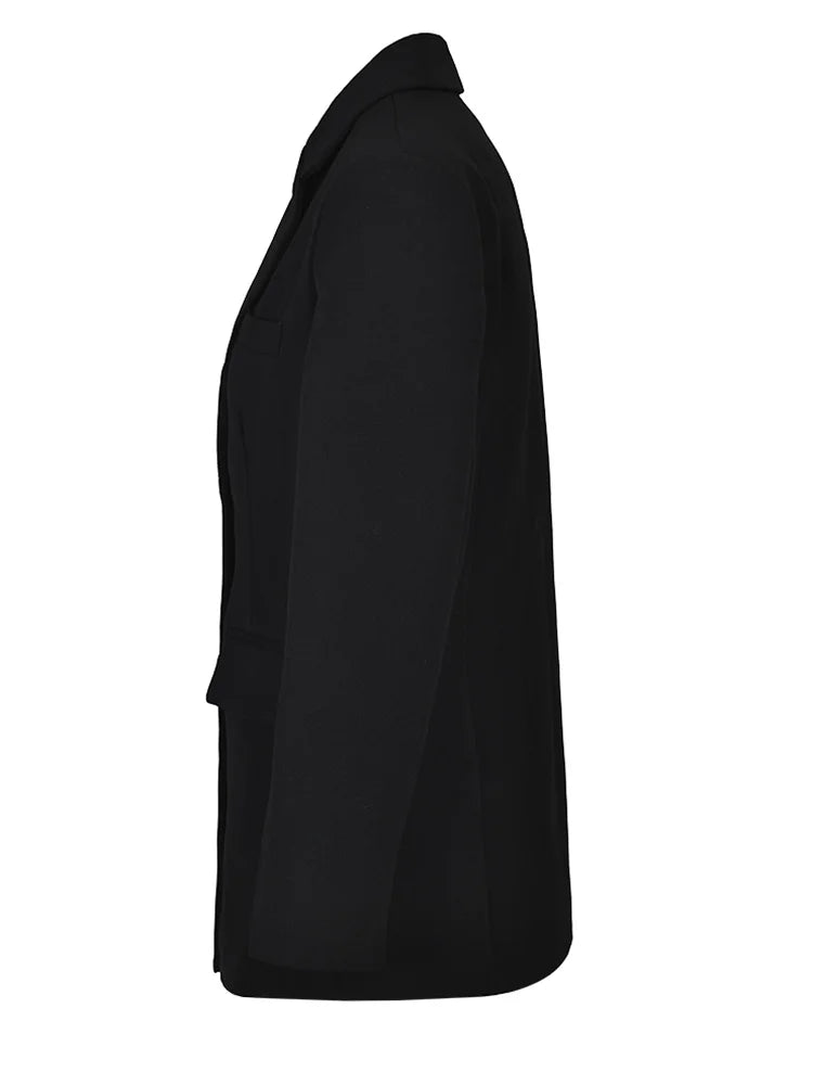 Blazer Bordado a Mão Com Cristais Luxo