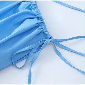 Vestido midi com flor - fluido novidade