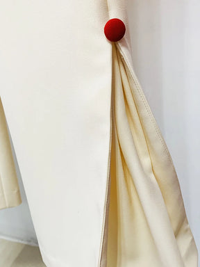 Conjunto Alfaiataria com detalhe botões elegante