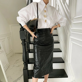 Blusa Elegante Retrô – Sofisticação e Estilo