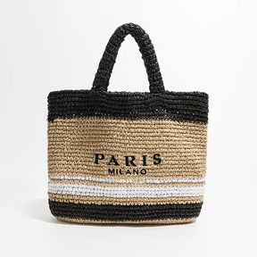 Bolsa Rafia resort - linha luxo