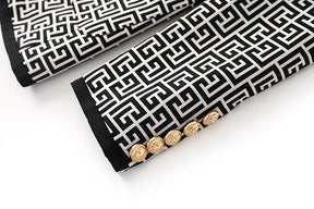 Blazer Com monograma alongado