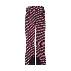 Conjunto Feminino de Inverno para Ski – Parka Acolchoada com Capuz e Calça Impermeável Corta-Vento