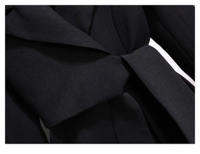Vestido Com cinto Detalhe pregas - Elegante
