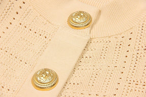 Cardigan Alta costura Com detalhes