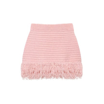 Conjunto em Tricô Vazado – Saia Mini + Camisa