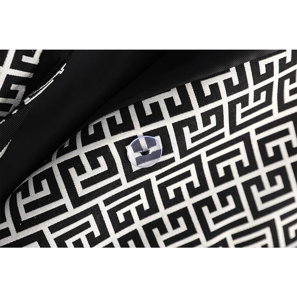 Blazer Com monograma alongado